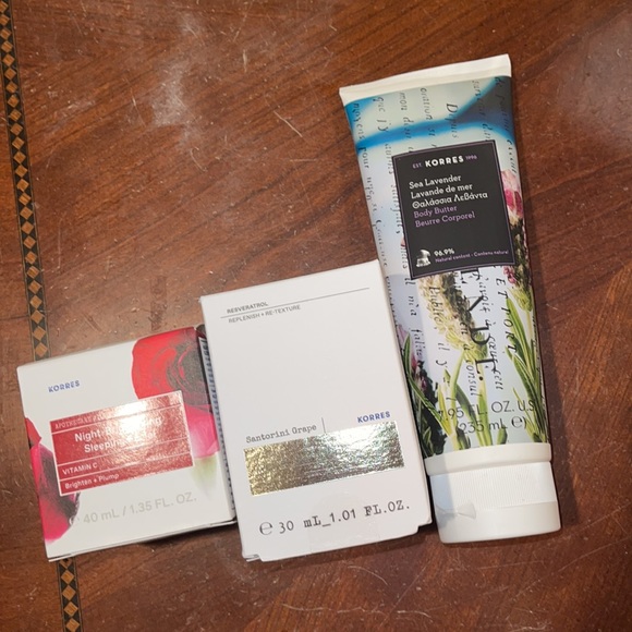 Korres Other - Korres Skin Care Bestselling Bundle